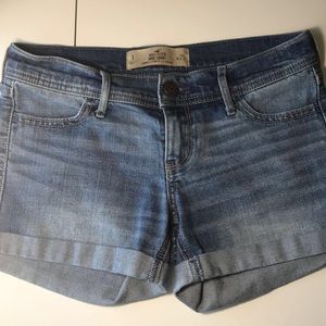 Hollister jean shorts